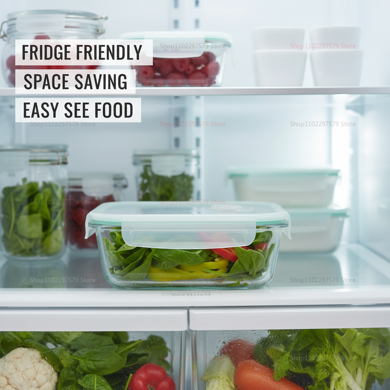 Glass Lunch Box Food Storage C - Meal Prep For A Day avis et prix