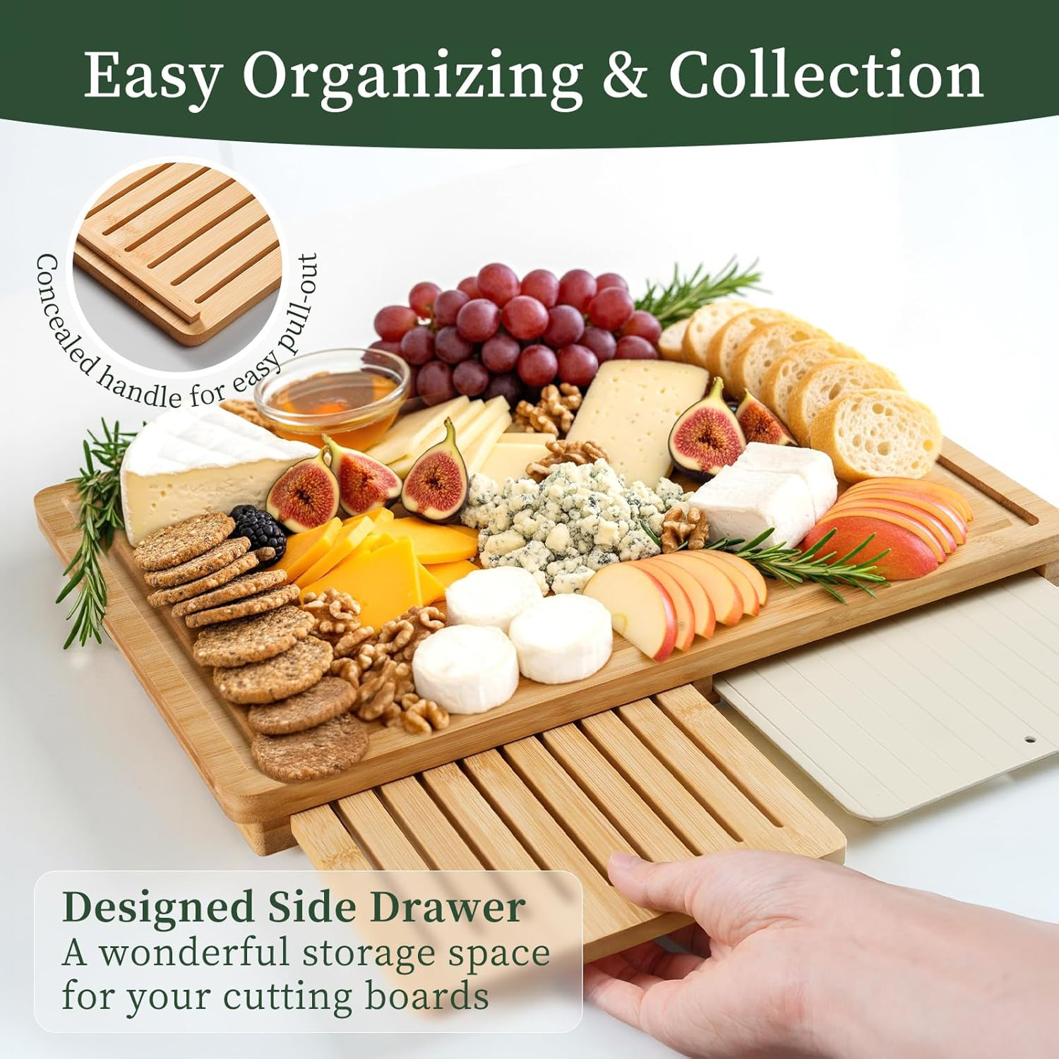 Bamboo Cutting Board Set Defro - Meal Prep Juice avis et prix